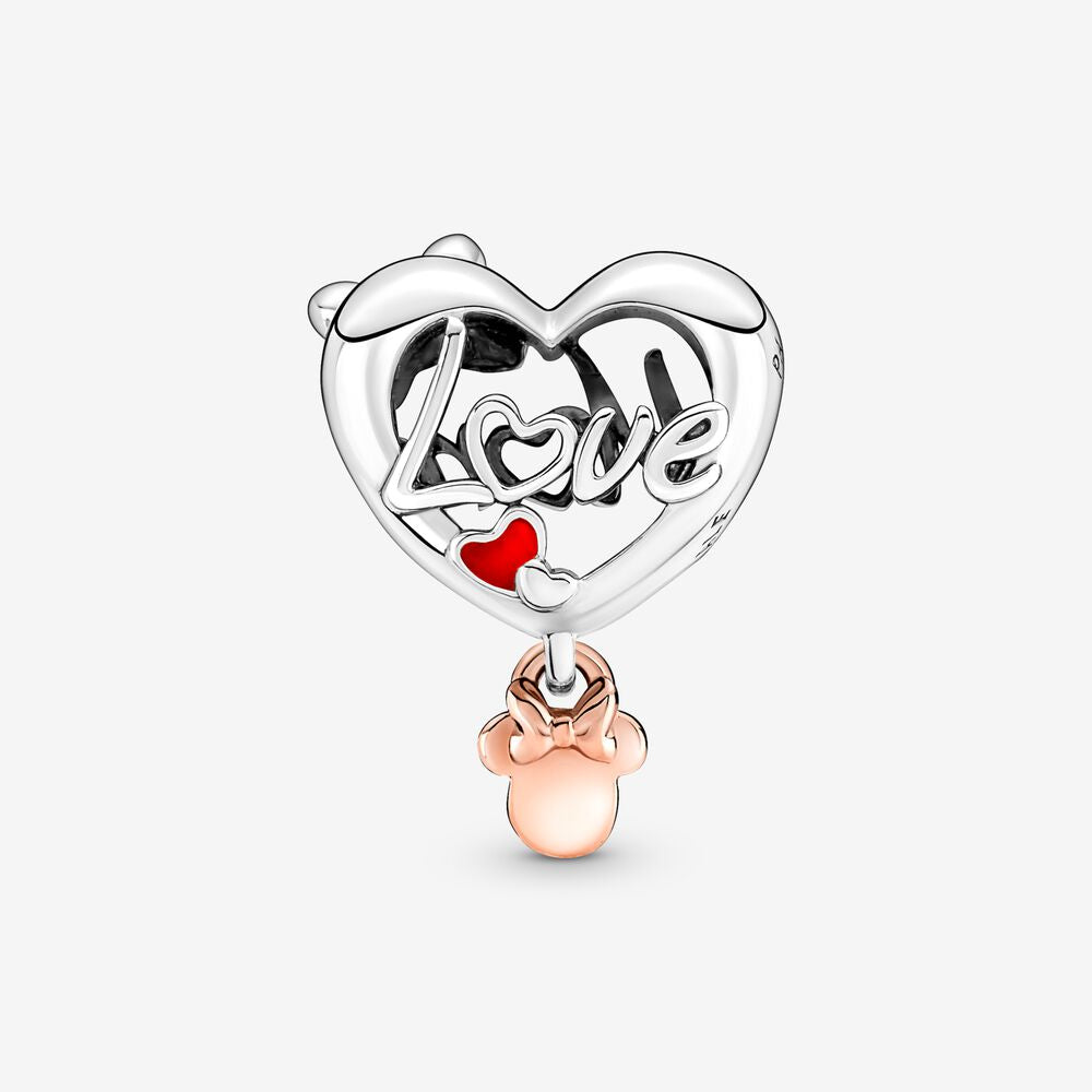 Pandora Disney Minnie Mouse Mum Heart Charm