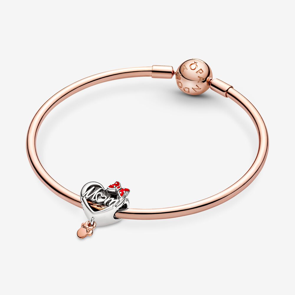 Pandora Disney Minnie Mouse Mum Heart Charm