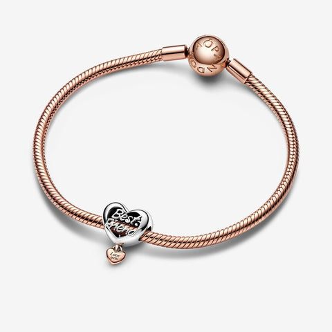 Pandora Love You Best Friend Heart Charm 