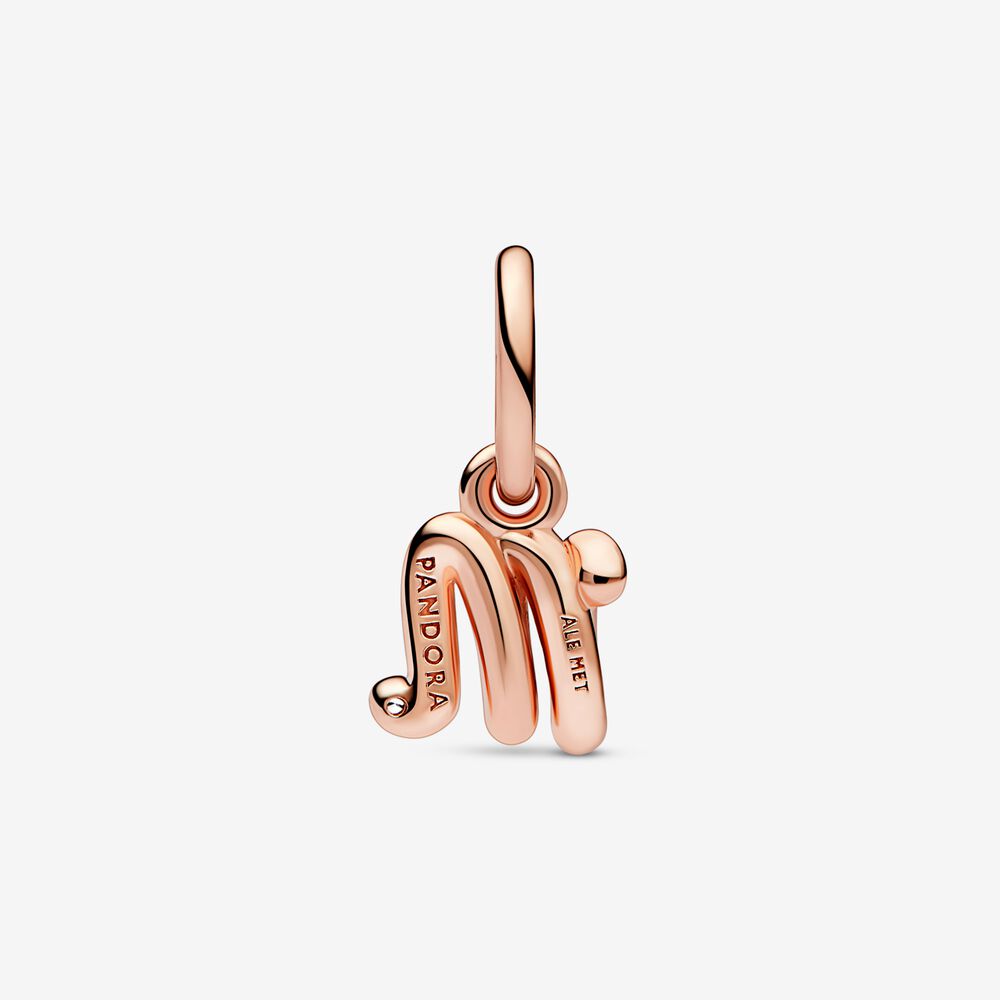 Pandora Script Pandora Letter M Script Alphabet Dangle Charm - Stylessence Fine Jewellery