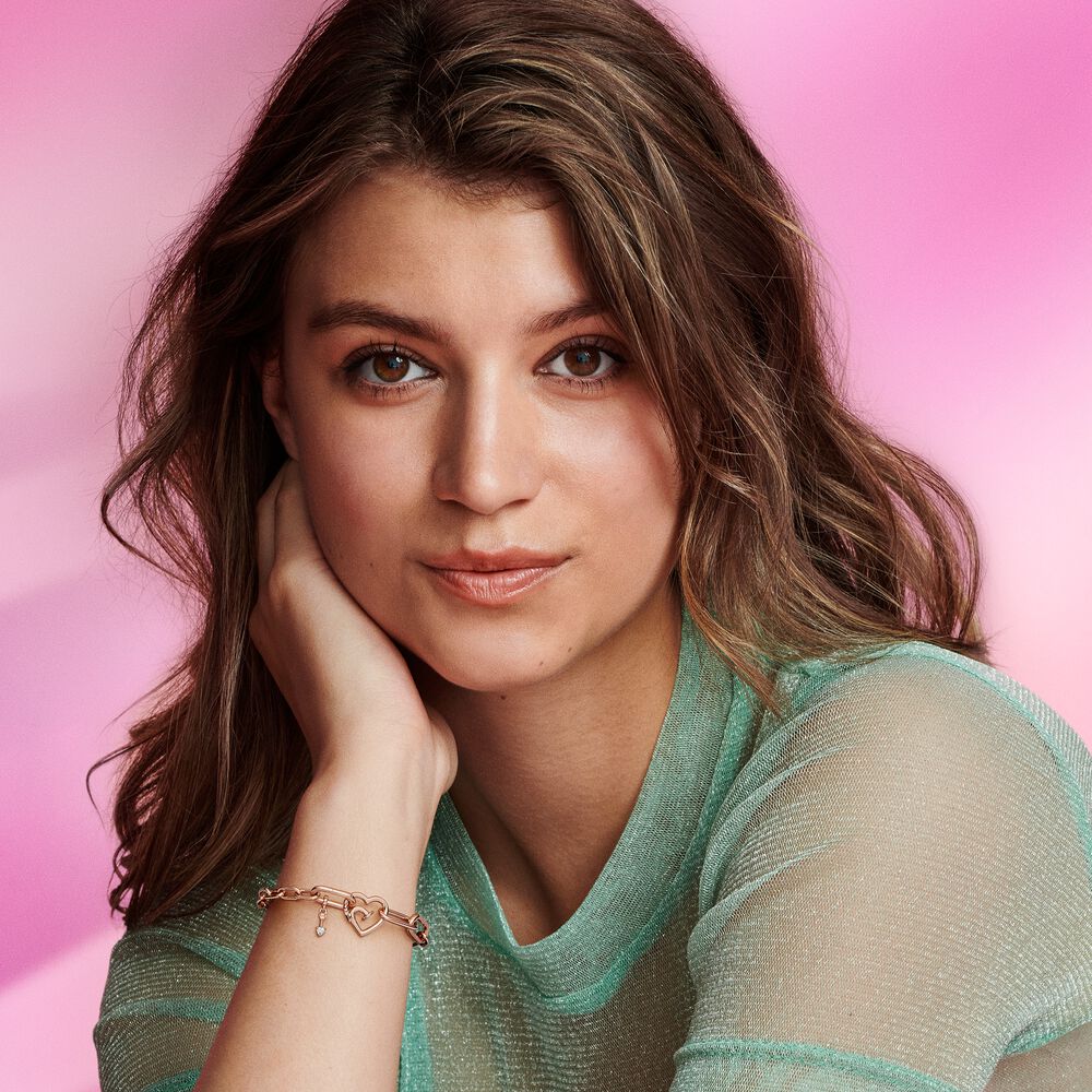 Pandora ME Nailed Heart Styling Double Link