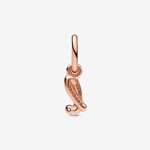 Pandora Letter L Script Alphabet Dangle Charm