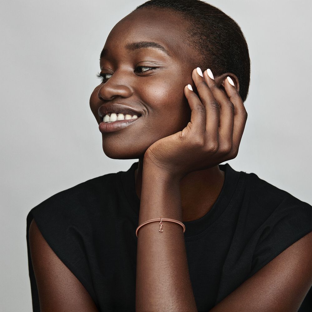 Pandora Letter L Script Alphabet Dangle Charm