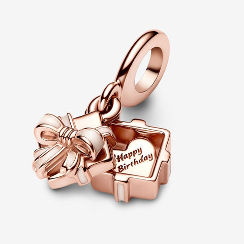 Pandora Openable Birthday Gift Dangle Charm