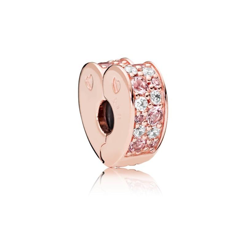 Pandora Arcs Of Love Multi- Colored Crystals &amp; Clear