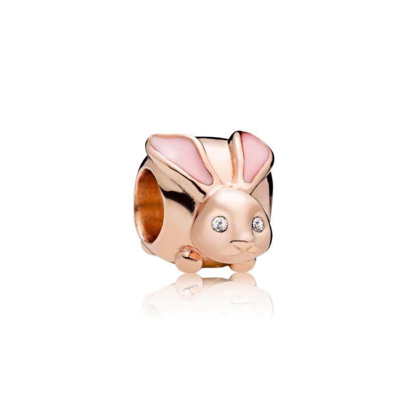 Pandora Rose Cute Bunnny Charm