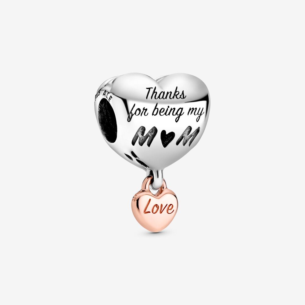 Pandora Love You Mum Heart Charm