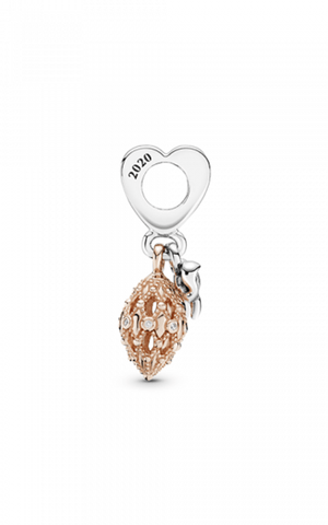 Pandora Limited Edition Decorative Ornament Two-Tone Dangle Charm