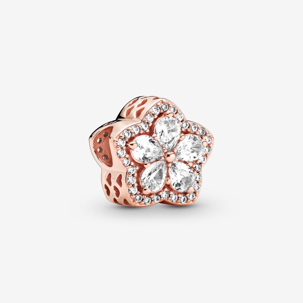 Pandora Sparkling Snowflake Pave Charm