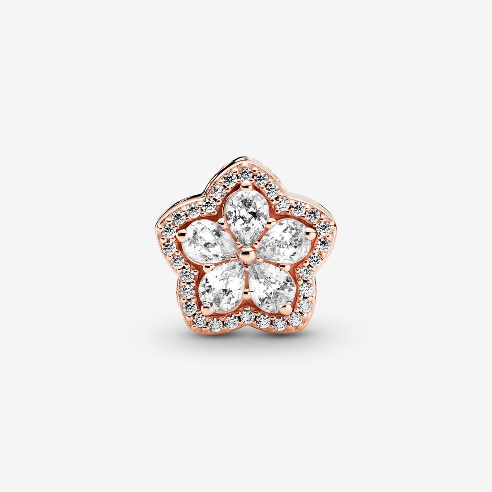 Pandora Sparkling Snowflake Pave Charm