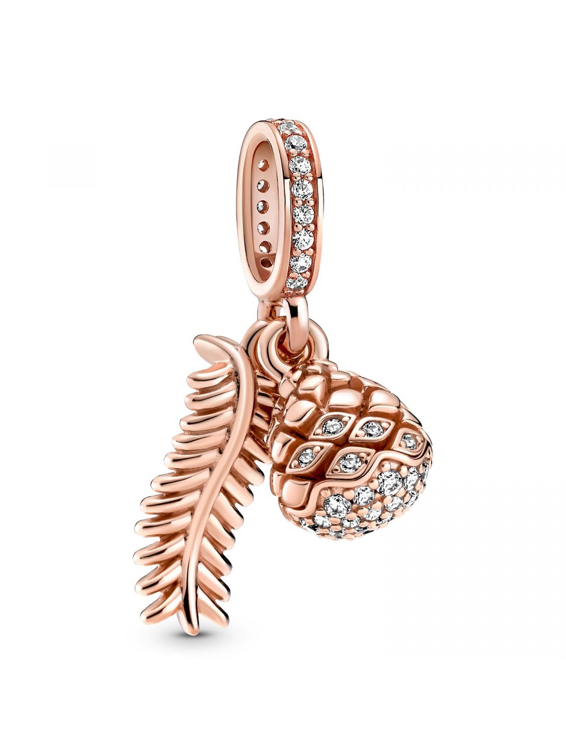 Pandora Sparkling Pine Cone Dangle Charm