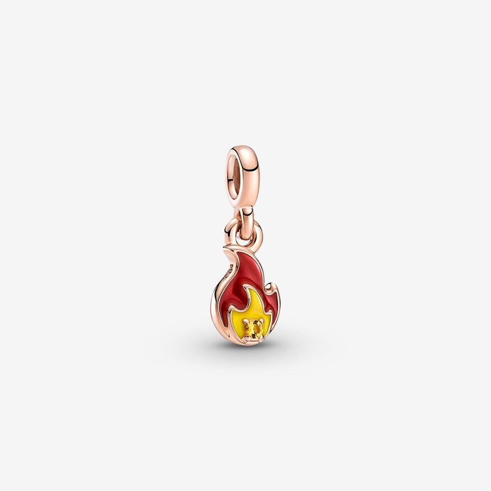 Pandora ME Burning Flame Mini Dangle Charm