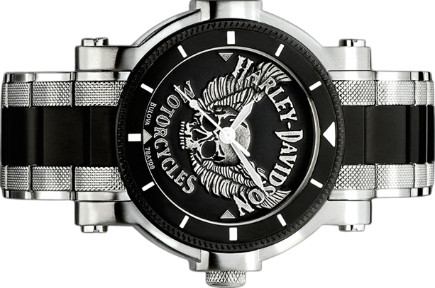 Harley Davidson Medallion Men&#39;s Watch 78A109