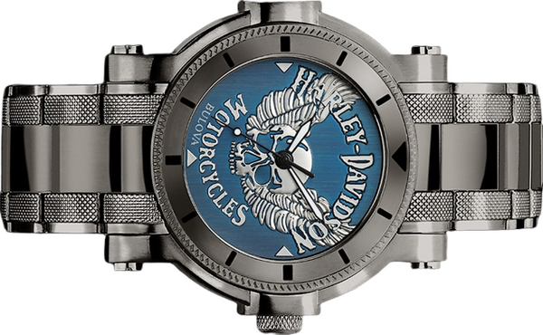 Harley Davidson Medallion Men's Watch 78A117 - Stylessence Fine