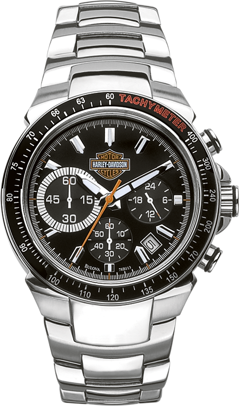 Harley Davidson Bar &amp; Shield Quartz Mens Watch 78B113