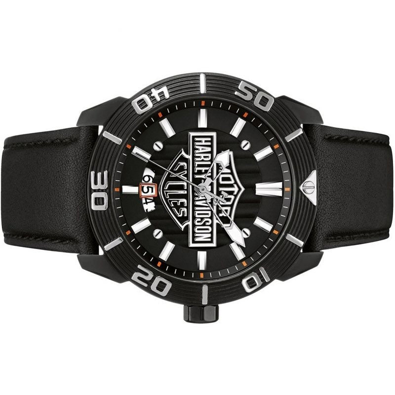 Harley Davidson Bar &amp; Shield Men&#39;s Watch 78B136