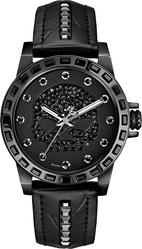 Harley Davidson Willie G Quartz Womens Watch 78L126