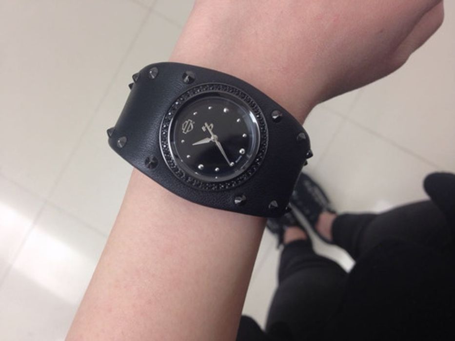 Harley Davidson Bar &amp; Shield Quartz Womens Watch 78L128