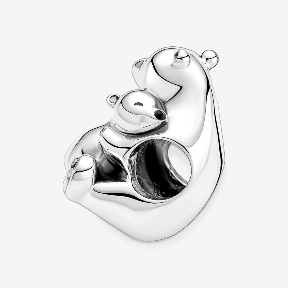 Pandora Hugging Polar Bears Charm