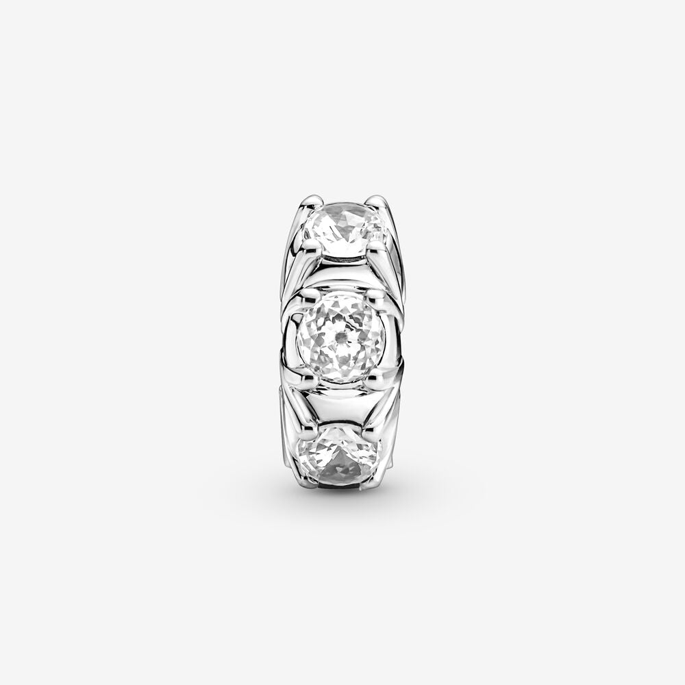 Pandora Long Pronged Sparkling Clip Charm