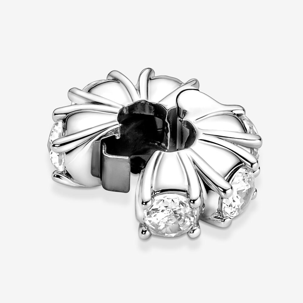 Pandora Long Pronged Sparkling Clip Charm