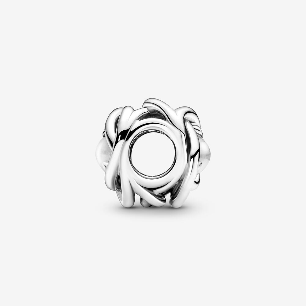 Pandora April Cubic Zirconia Birthstone Eternity Circle Charm