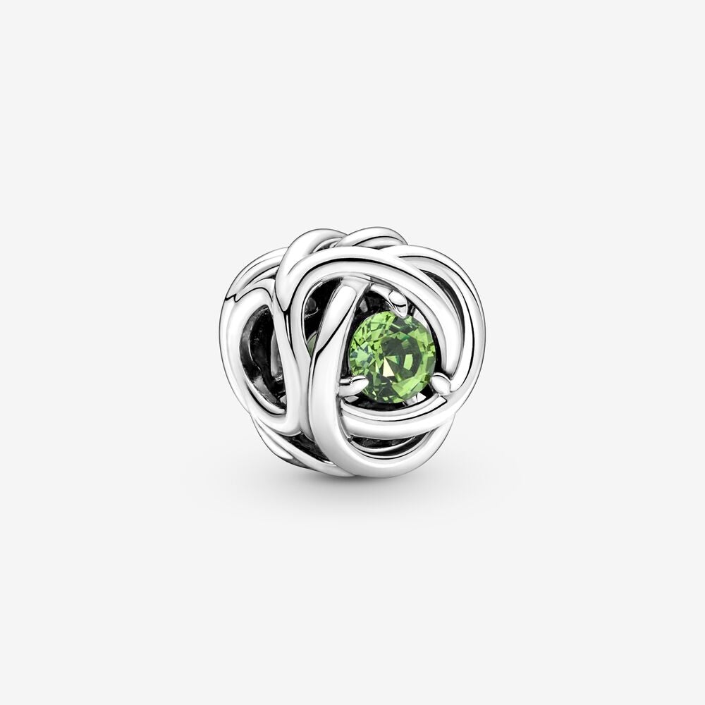 Pandora August Crystal Birthstone Eternity Circle Charm