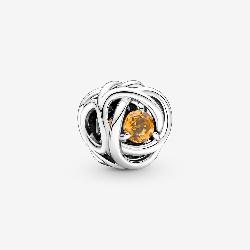 Pandora November Crystal Birthstone Eternity Circle Charm