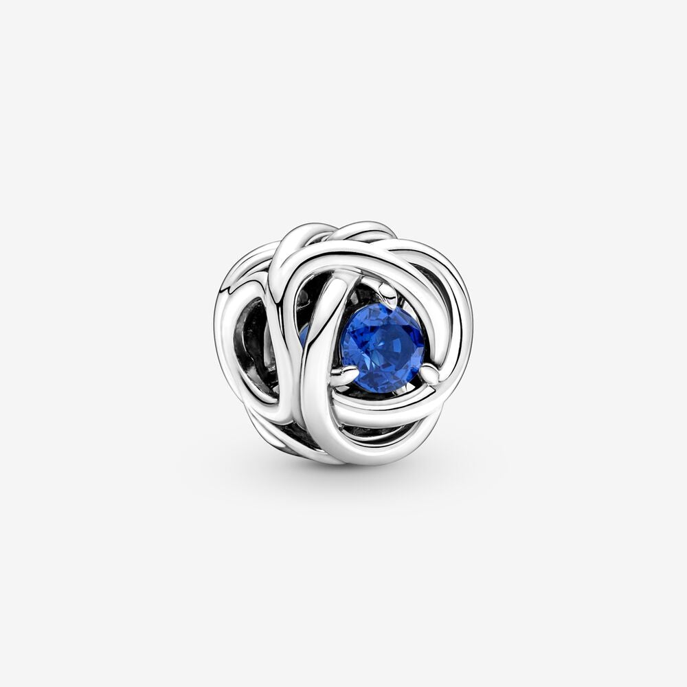 Pandora September Crystal Birthstone Eternity Circle Charm