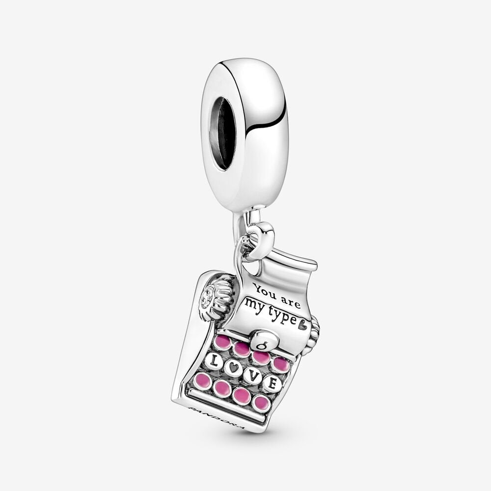 Pandora Typewriter Dangle Charm