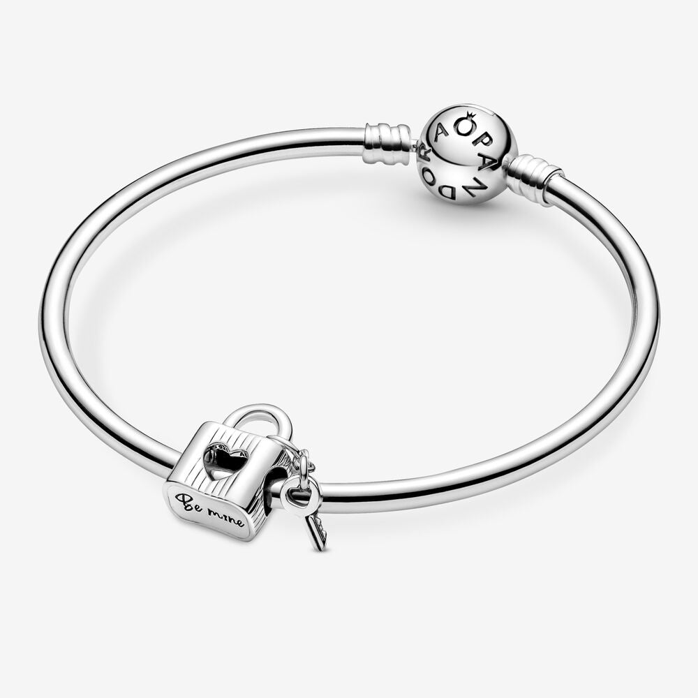 Pandora Padlock &amp; Heart Key Charm