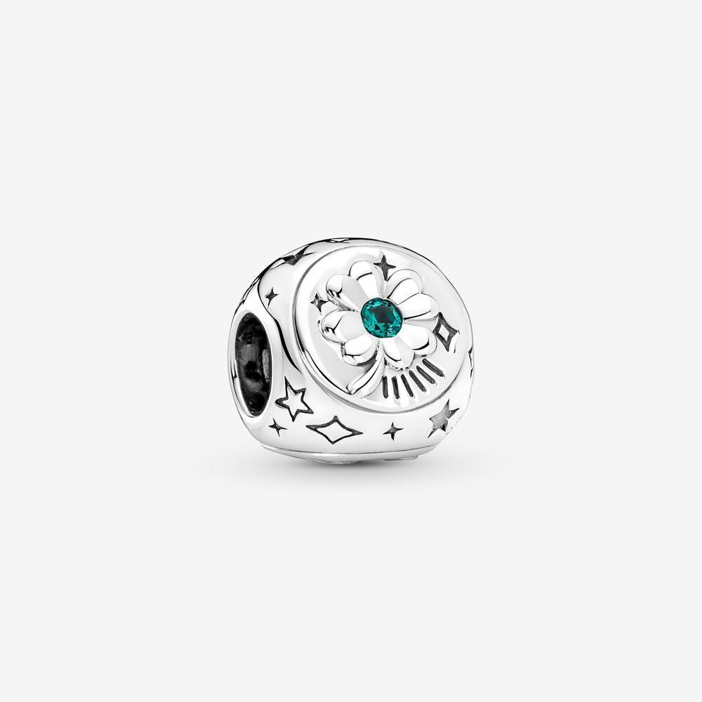 Pandora Clover, Horseshoe &amp; Ladybird Three-sided Charm