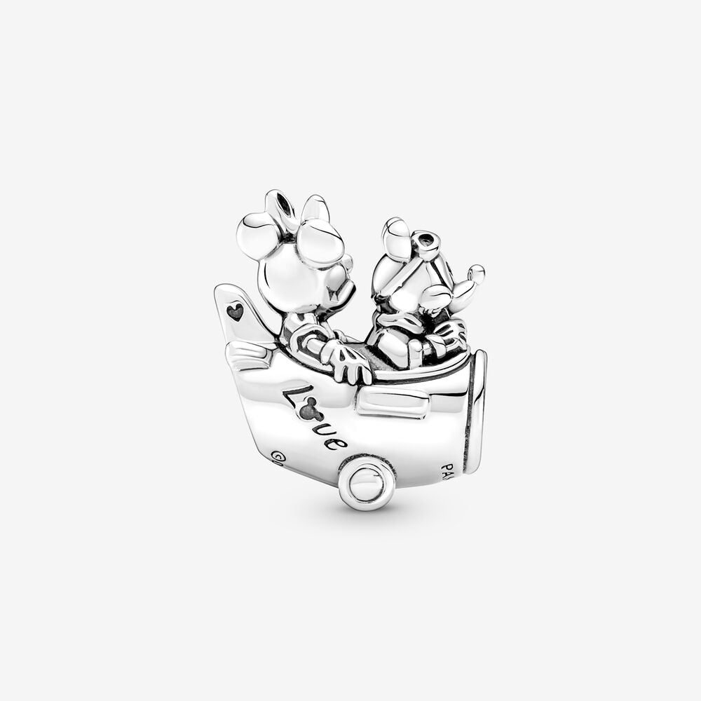 Pandora Disney Mickey and Minnie Flying With The Plane Charm