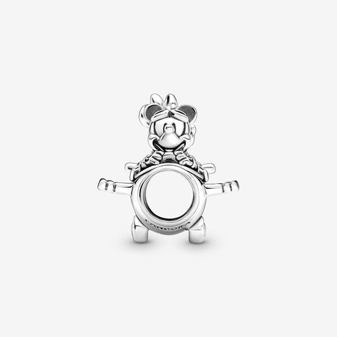 Pandora Disney Mickey and Minnie Flying With The Plane Charm