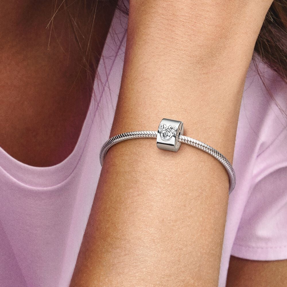 Pandora Disney, Clip Mickey Mouse &amp; Minnie Charm