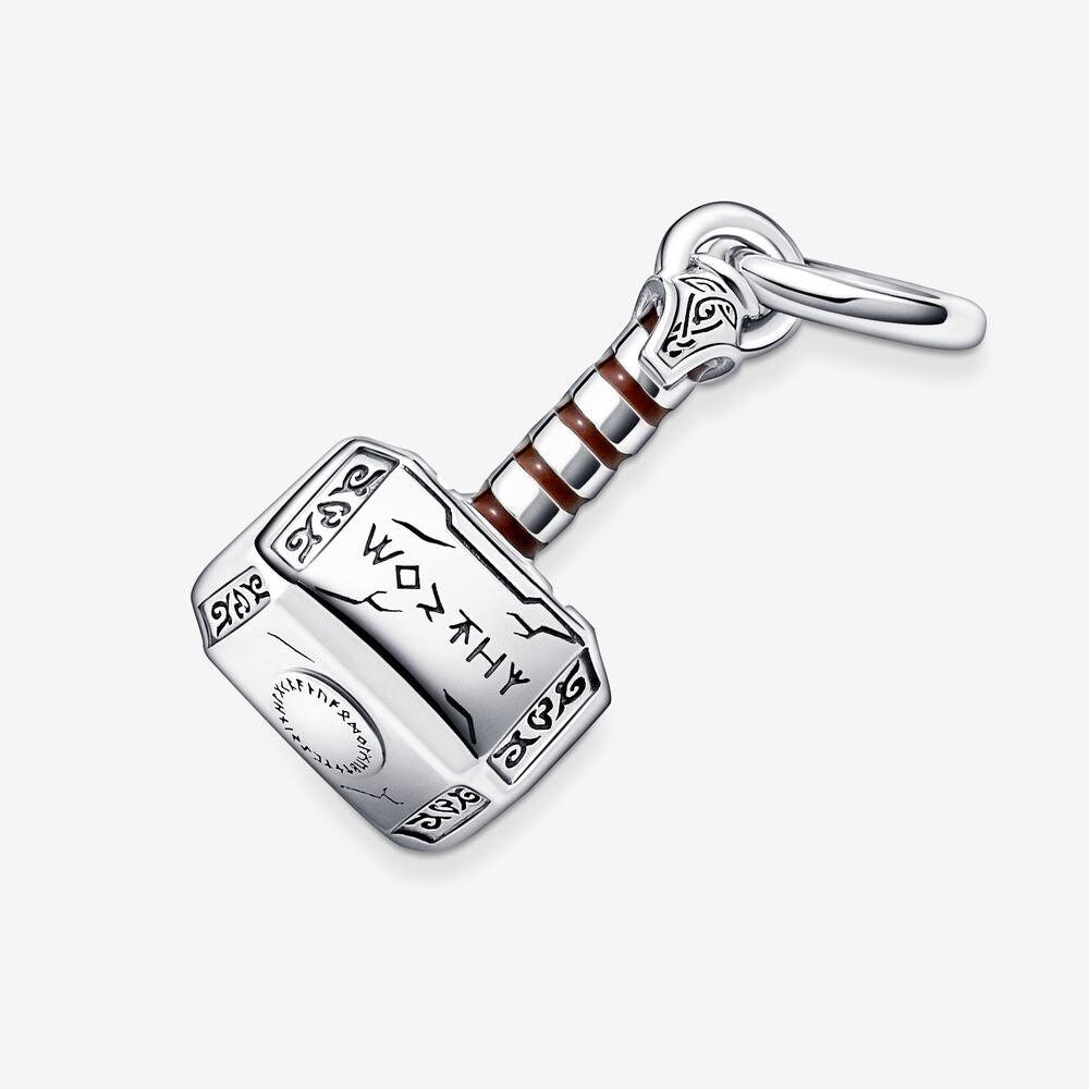 Pandora Marvel The Avengers Thor&#39;s Hammer Dangle Charm