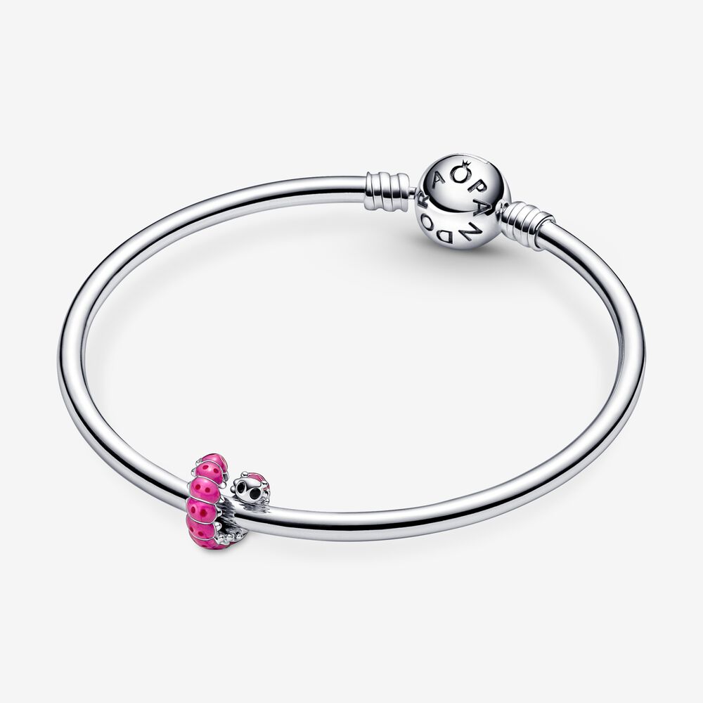 Pandora Cute Curled Caterpillar Charm