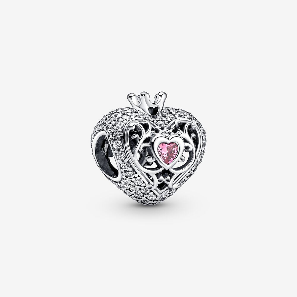 Pandora Regal Crown &amp; Heart Charm