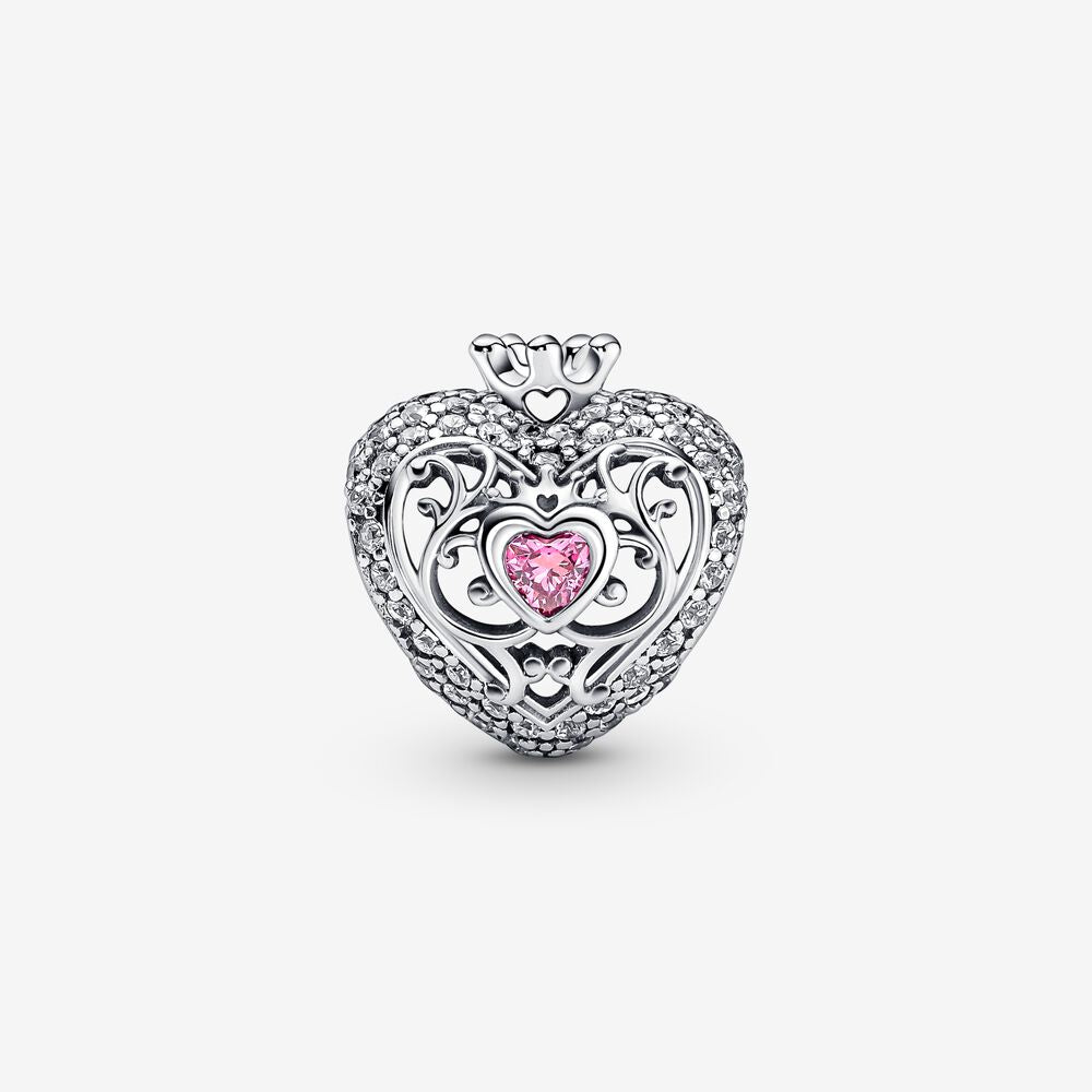 Pandora Regal Crown &amp; Heart Charm