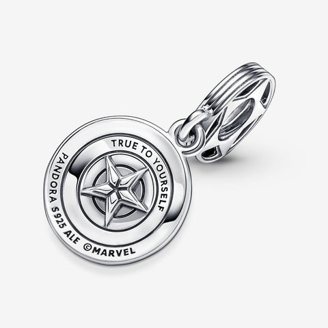 Pandora Marvel The Avengers Captain America Shield Dangle Charm