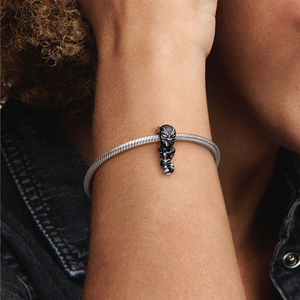 Pandora Marvel The Avengers Black Panther Charm