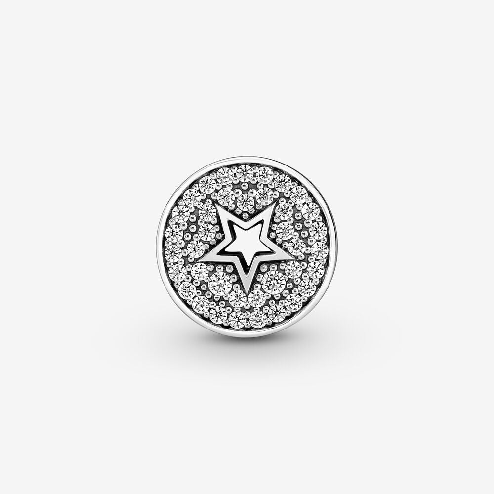 Pandora Pave &amp; Star Congratulations Charm