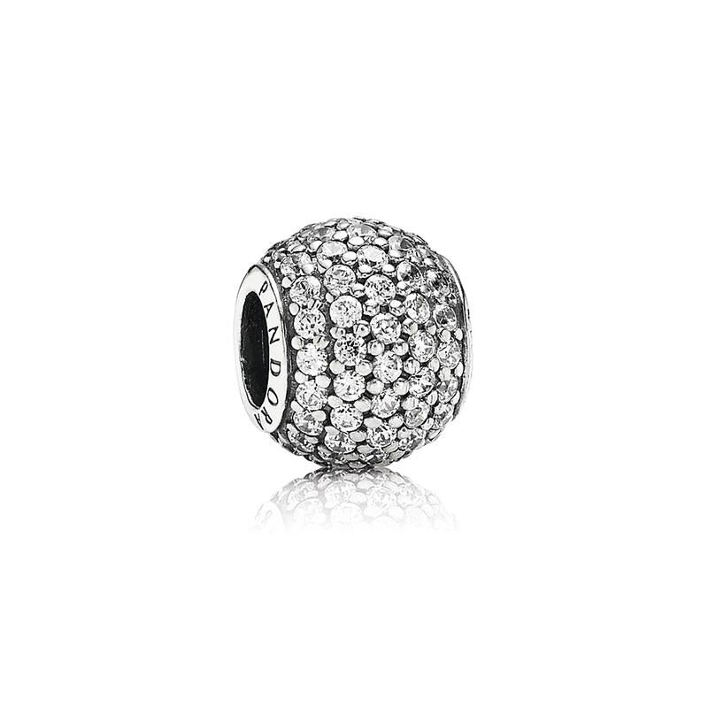 Pandora Charm Clear Pavé Lights Clear Cubic Zirconia