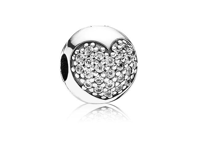 Pandora Clip Love Of My Life Clear Cubic Zirconia
