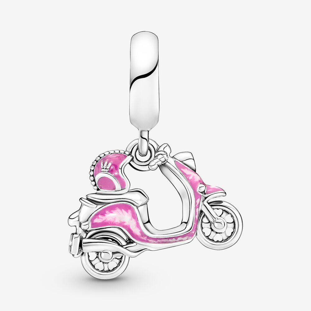 Pandora Pink Scooter Dangle Charm