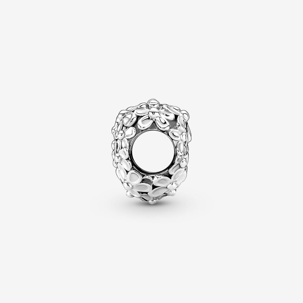 Pandora Mom Daisy Heart Charm