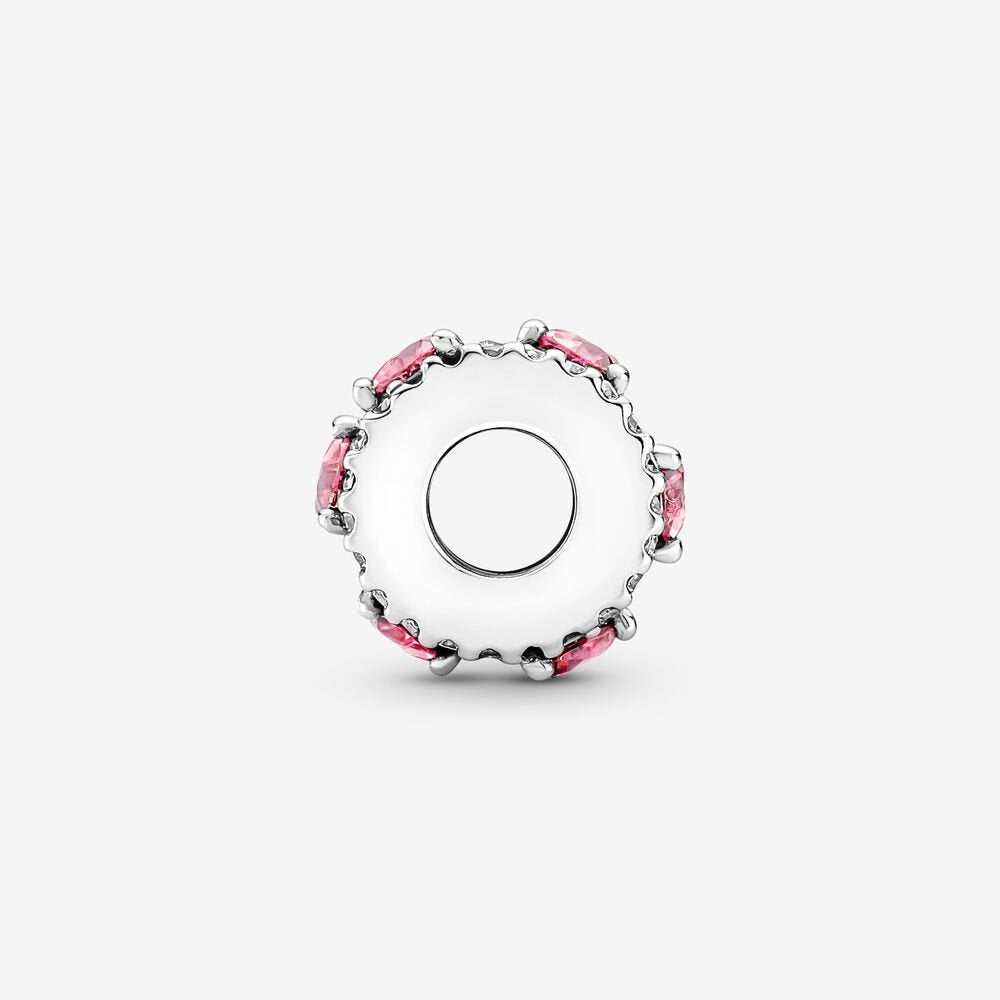 Pandora Sparkling Triple Halo Hearts Charm