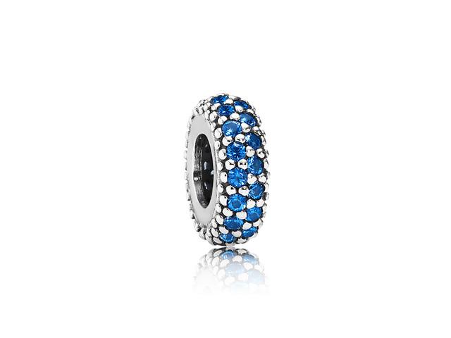 Pandora Spacer Inspiration Within Midnight Blue Crystal