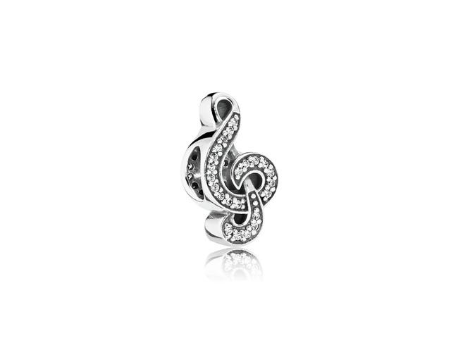 Pandora Charm Sweet Music Clear Cubic Zirconia