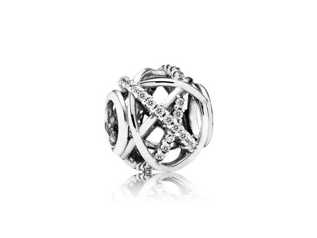Pandora Charm Galaxy Clear Cubic Zirconia